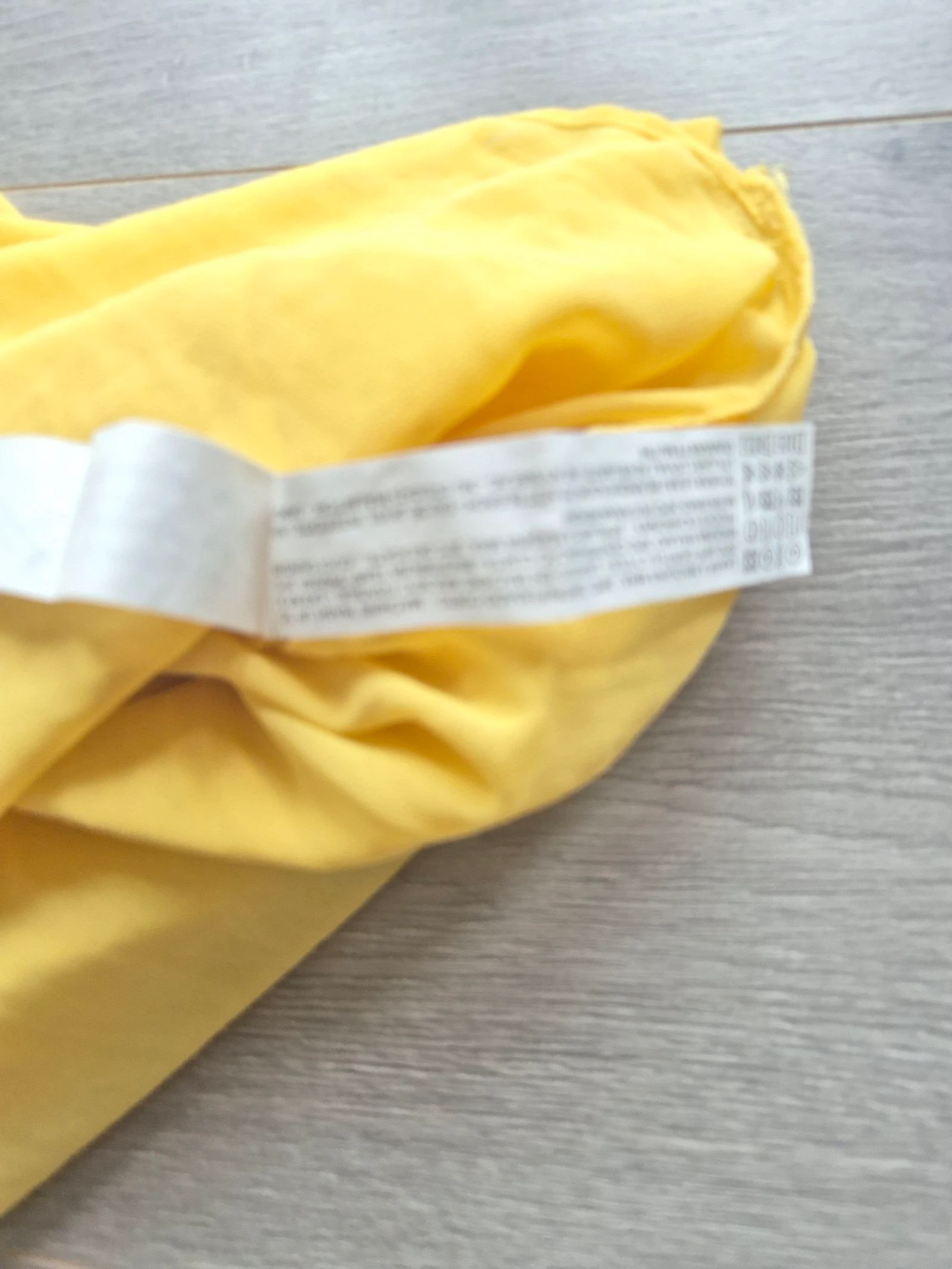 ZARA Haut Plissé Jaune / Blouse Sans Manches avec Fermeture Arrière – Taille S – photo 12